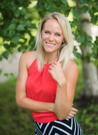 Brittany Squillace posing outdoors smiling