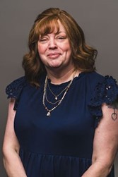 Tracie Rutherford Self smiling