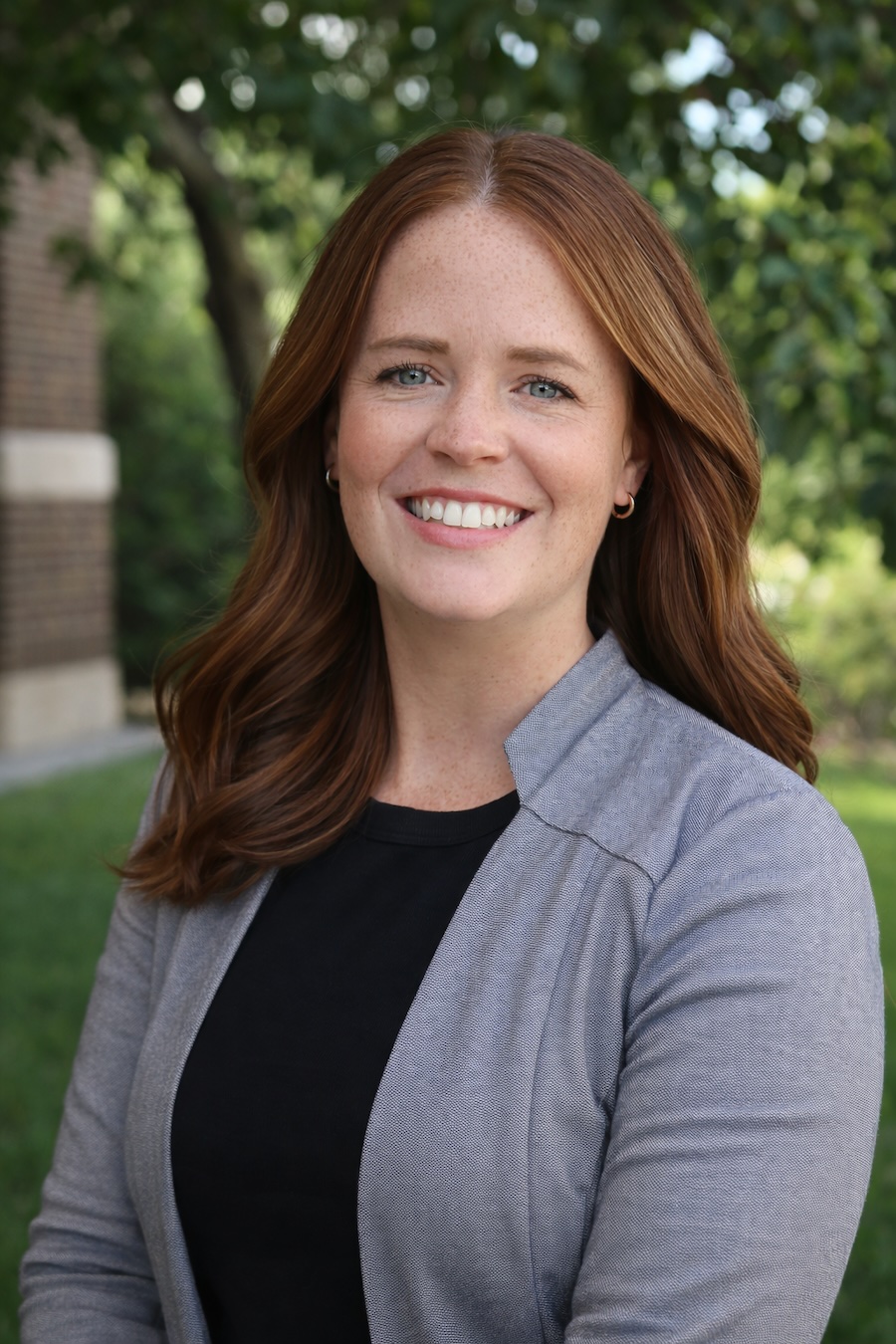 Picture of Kristin Berndt standing and smiling